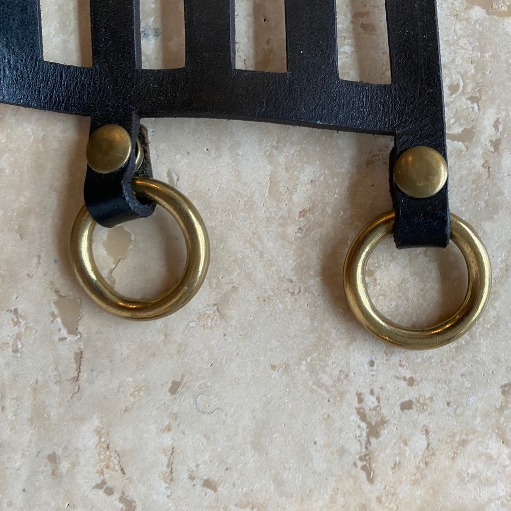 Handmade Leather wrap bracelet